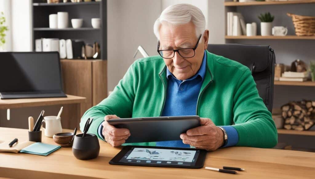 Accessoires senioren tablet